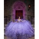 Sweetheart Neck Sweet 15 Gowns Lavende Quinceanera Dress Princess Dresses