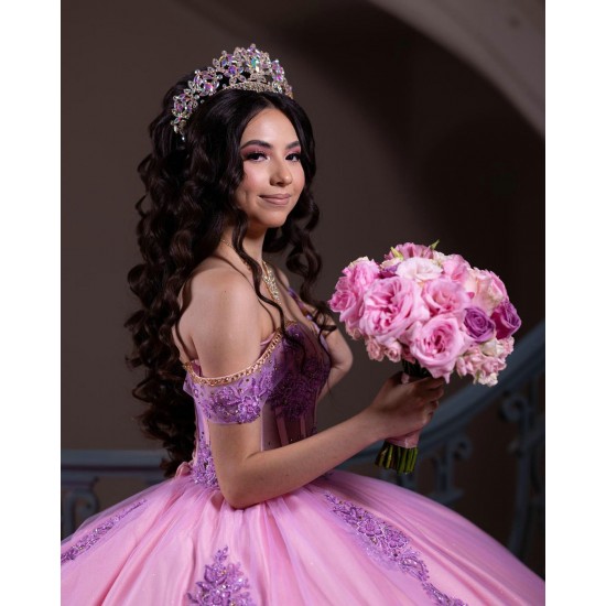 Sweetheart Neck Sweet 15 Gowns Lilac Quinceanera Dress Princess Dresses