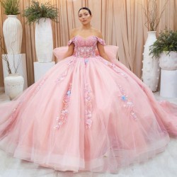 Sweetheart Pink Quinceanera Dress Birthday Party Gowns Prom Sweet vestidos