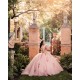 Sweetheart Pink Quinceanera Dress Off Shoulder Vestidos De 15 Anos Girls Sweet 16 Dresses