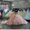 Sweetheart Pink Quinceanera Dress Off Shoulder Vestidos De 15 Anos Princess Dress