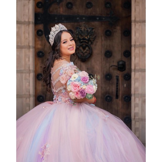 Sweetheart Quinceanera Dress Pink Vestidos De 15 Anos Off Shoulder Girls 2024 Wear Pageant