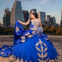 Sweetheart Vestidos De 15 Anos Blue Quinceanera Dress Sweet 16 Dresses