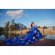 Sweetheart Vestidos De 15 Anos Blue Quinceanera Dress Sweet 16 Dresses