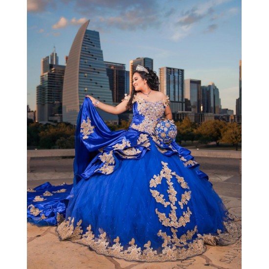 Sweetheart Vestidos De 15 Anos Blue Quinceanera Dress Sweet 16 Dresses