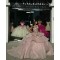 Tiered V Neck Pink Quinceanera Dresses Off Shoulder Ball Gown 15 Dress With Bow