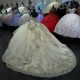 V Neck Champagne Quinceanera Dresses Spaghetti Strap 15 Dress With Bow