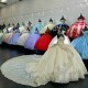 V Neck Champagne Quinceanera Dresses Spaghetti Strap 15 Dress With Bow