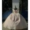 V Neck Pink Quinceanera Dresses Off Shoulder Crystal 15 Dress With Bow