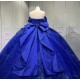 2024 Blue Quinceanera Dresses Princess Ball Gown Lace Appliques Sweetheart Girls Sweet 15 Vestidos De 15 Anos