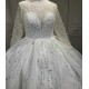 2024 Long Sleeve Ball Gown Sequin Bridal Dress Sweetheart Wedding Dresses Robe de Mariage