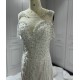 2024 New Arrival Africa Wedding Dress Sleeveless Beading Bridal Gowns Custom Made Mermaid Dress