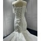 2024 New Arrival Africa Wedding Dress Sleeveless Beading Bridal Gowns Custom Made Mermaid Dress