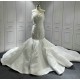 2024 New Arrival Africa Wedding Dress Sleeveless Beading Bridal Gowns Custom Made Mermaid Dress