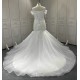 2024 New Sequin Wedding Dress Strapless Sweetheart Nekline Bridal Gowns Black Girl Women Dress