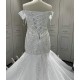 2024 New Sequin Wedding Dress Strapless Sweetheart Nekline Bridal Gowns Black Girl Women Dress