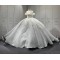 2024 New Wedding Dresses Off The Shoulder Sweetheart Neck Bridal Dress Sequin Princess Dress