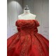 2024 Red Quinceanera Dresses Princess Ball Gown Lace Appliques Sweetheart Girls Sweet 15 Vestidos De 15 Anos