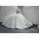 2024 Vestidos de Novia Appliques Plus Size Lace Wedding Dresses Ball Gown Bridal Gown