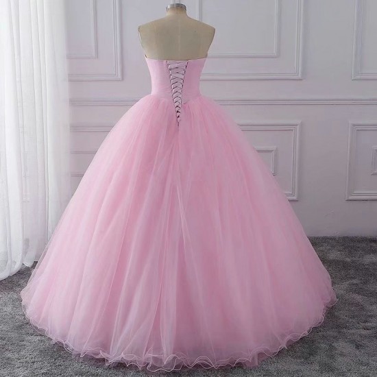 Pink Ball Gown Quinceanera Dresses Elegant Sweet 16 Dress Debutante Gowns Dress Formal Prom Patry Gown