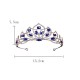 Baroque Bridal Headwear Women Wedding Dress Flower Crown Big Crystal Tiaras Miss Universe Pageant Hair Accessories Diadem Jewelr