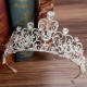 Baroque Crystal Pageant Prom Diadem Luxury Rhinestone Bridal Tiaras Crown Bride Headband Wedding Party Birthday Hair Accessories