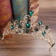 Baroque Crystal Pageant Prom Diadem Luxury Rhinestone Bridal Tiaras Crown Bride Headband Wedding Party Birthday Hair Accessories