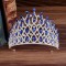 Baroque Crystal Tiaras And Crowns Rhinestone Prom Diadem Crown Tiara For Women Bridal Wedding Hair Accessories Jewelry Headband