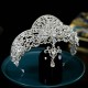 Baroque Luxury Princess Queen Crown for Girls Rhinestone Tiara Pearl Headband For Birthday Wedding Party Accessories Jewelr Gift