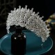 Baroque Wedding Headband Crystal Bridal Crowns and Tiaras Hair Jewelry Accessories Women Rhinestone Headwear Queen Diadem Kорона