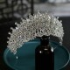 Baroque Wedding Headband Crystal Bridal Crowns and Tiaras Hair Jewelry Accessories Women Rhinestone Headwear Queen Diadem Kорона