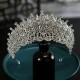 Baroque Wedding Headband Crystal Bridal Crowns and Tiaras Hair Jewelry Accessories Women Rhinestone Headwear Queen Diadem Kорона