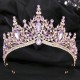 Baroque Wedding Headband Crystal Bridal Crowns and Tiaras Hair Jewelry Accessories Women Rhinestone Prom Headwear Queen Diadem