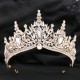 Baroque Wedding Headband Crystal Bridal Crowns and Tiaras Hair Jewelry Accessories Women Rhinestone Prom Headwear Queen Diadem