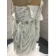 Beautiful Wedding Dresses Ruffled Bridal Gowns Crystal Vestidos De Novia Customized