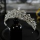 Bridal Tiara Rhinestone Wedding Crown Hair Accessories Women Luxury Korea Bride Diadem Headdress Headband Party Headwear Jewelry