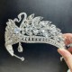 Bridal Tiara Rhinestone Wedding Swan Crown Hair Accessories Women Luxury Bride Diadem Headdress Headband Party Headwear Jewelry