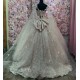 Cape Sleeve Pink Quinceanera Dresses 2024 Sweet 15 Year Old Dress Party Dress Luxury Ball Gown Prom Dress Customized