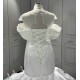 Cape Sleeve Wedding Dresses Ball Gown Vestido De Novia 2024 Bridal Dress With Detachable Train