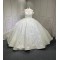 Cape Sleeve Wedding Dresses for Women 2024 Wedding Gowns Scoop Neck Luxury Lace up vestidos de noiva