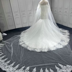 Chandelier Sleeve Wedding Dresses Sweetheart Neck 2024 Women Bridal Gown Robe De Soiree