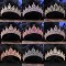 Colorful Baroque Colorful Crystal Crown Royal Bridal Wedding Rhinestone Tiara Princess High Quality Bridal Jewelry Headpiece