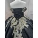 Crystal Black Quinceanera Dresses Sweetheart Off the Shoulder Vestidos De 15 Anos Quinceanera Custom Made With Bow