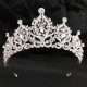 Crystal Bridal Crowns and Tiaras Baroque Wedding Headband Hair Jewelry Accessories Women Rhinestone Prom Headwear Queen Diadem