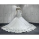 Custom Made Long Sleeves Wedding Dresses Lace Up Back Robe de mariee Vestido de Noiva Ball Gown Plus Size