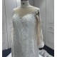 Custom Made Long Sleeves Wedding Dresses Lace Up Back Robe de mariee Vestido de Noiva Ball Gown Plus Size