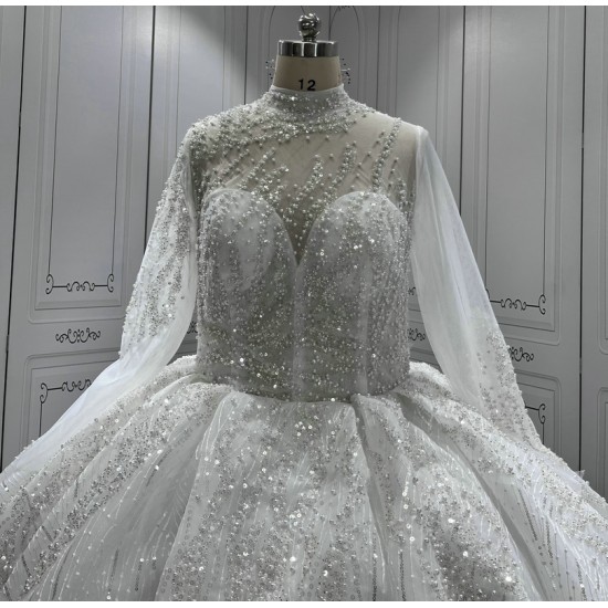 Custom Made Luxury Wedding Dresses Ball Gown Vestidos de Novia Wedding Gowns Bridal Robe de mariage 2024