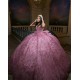 Customized 2024 Hot Pink Quinceanera Dresses Princess Ball Gown Sequin Sweetheart Girls Sweet 15 Vestidos De 15 Anos