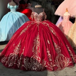 Customized Ball Gown Burgundy Quinceanera Dresses 2025 Sweet 16 Evening Dress Vestido De 15 Anos With Bow