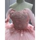 Customized Luxury Ball Gown Pink Quinceanera Dress 2024 Princess 3D Flowers Appliques Vestidos De 15 Anos